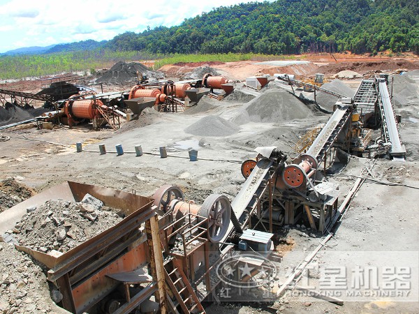 鎳礦棒磨機工作現場 鎳礦棒磨機工作現場