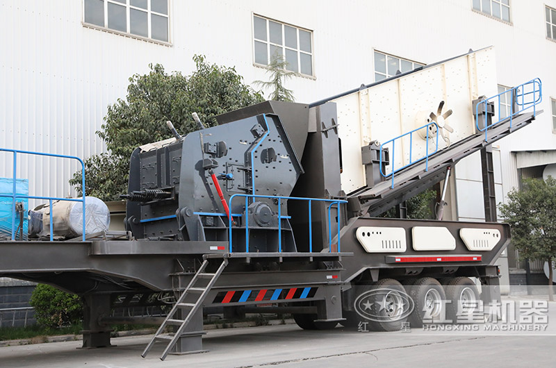 輪胎移動(dòng)碎石機(jī):搭反擊破 輪胎移動(dòng)碎石機(jī):搭反擊破