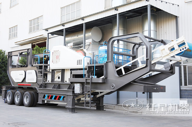 車載移動破石機 車載移動破石機