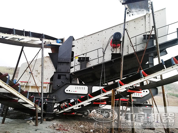 移動反擊式破碎站 移動反擊式破碎站