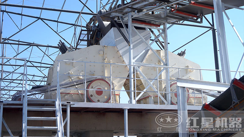 方案二制砂現場 方案二制砂現場