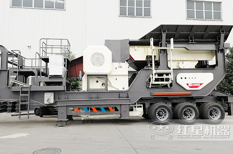 流動石子加工機：配顎破機