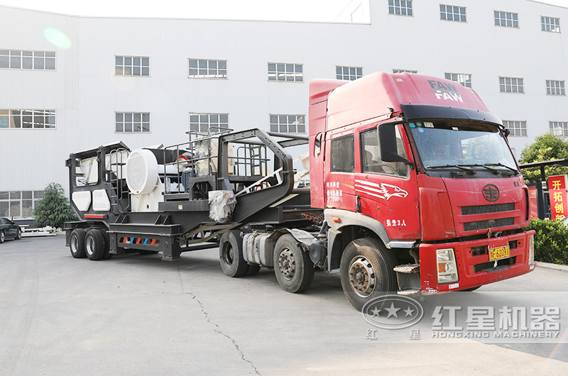 大型移動(dòng)破碎站廠(chǎng)家，預(yù)發(fā)貨江西