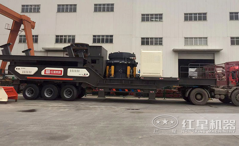 二級碎煤，移動圓錐破，層壓破碎，效能高高產