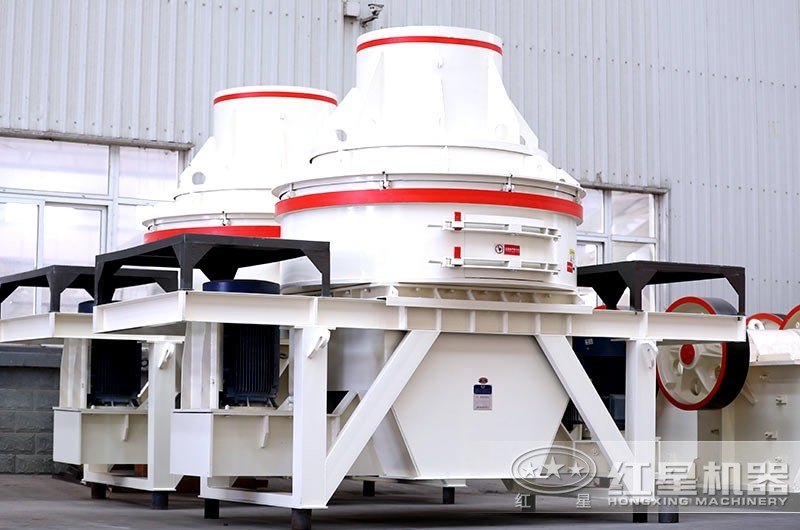 直通沖擊式制砂機，體積小，重量輕，功耗小