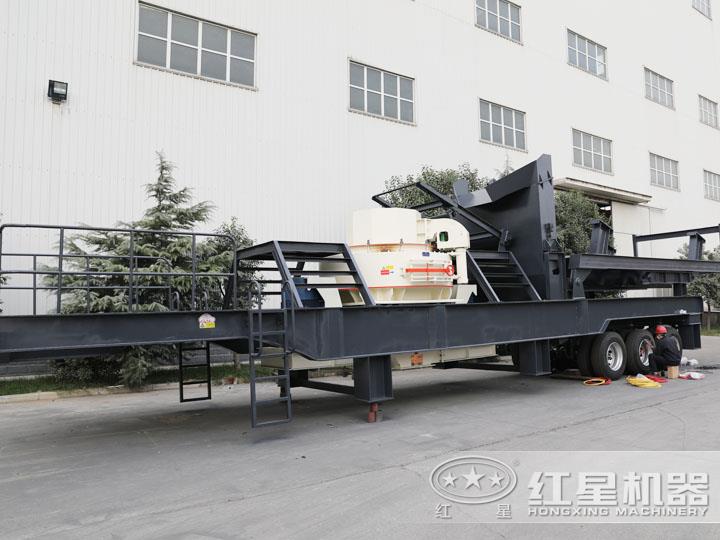 移動式制砂破碎機(jī)多機(jī)組合,油電兩用更智能 移動式制砂破碎機(jī)多機(jī)組合,油電兩用更智能