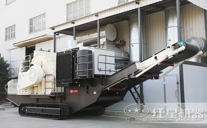 移動式履帶河卵石細碎一體機，價格實惠，可隨時免費在線預約咨詢 
