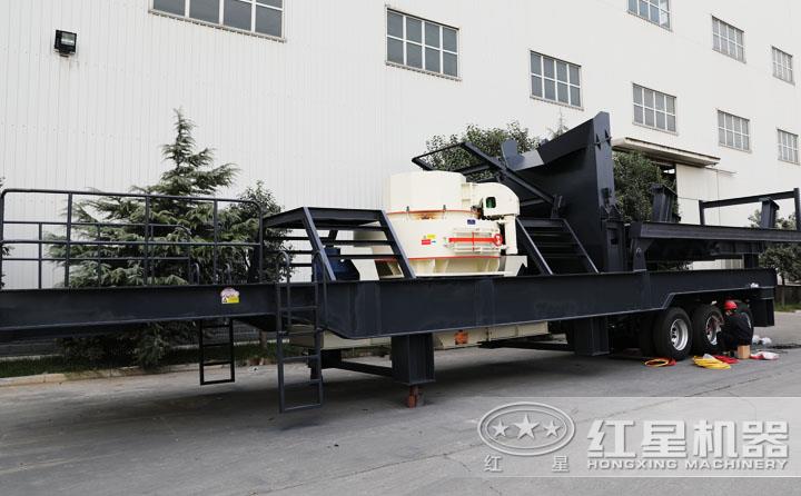 流動鵝卵石制砂機可配多種制砂主機，型號多樣 