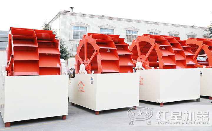 單輪、雙輪、三輪洗砂機，不同型號供君選擇 