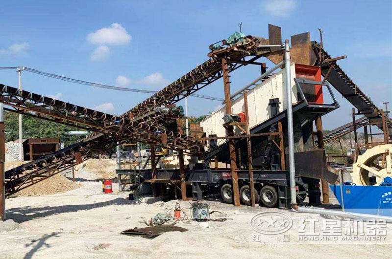 浙江移動制砂生產線現場 浙江移動制砂生產線現場