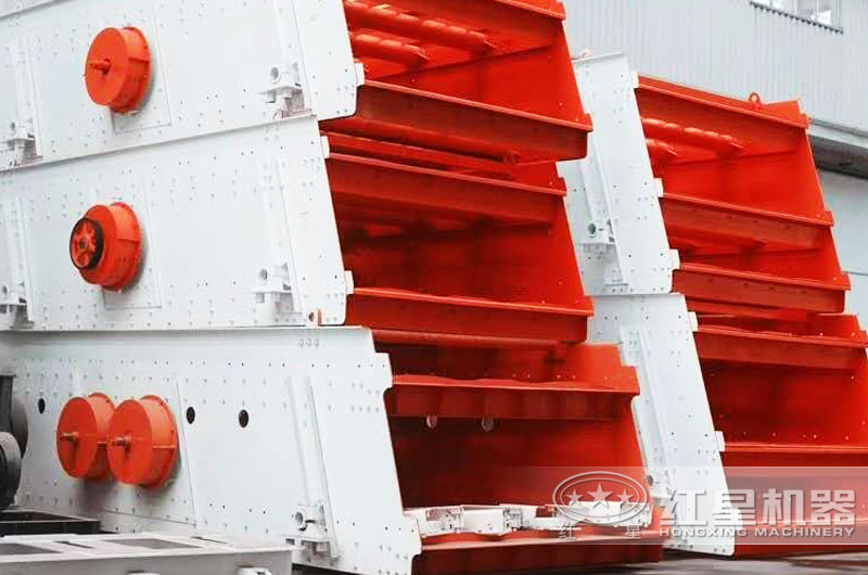 振動篩分機，激振力強，篩面更換方便