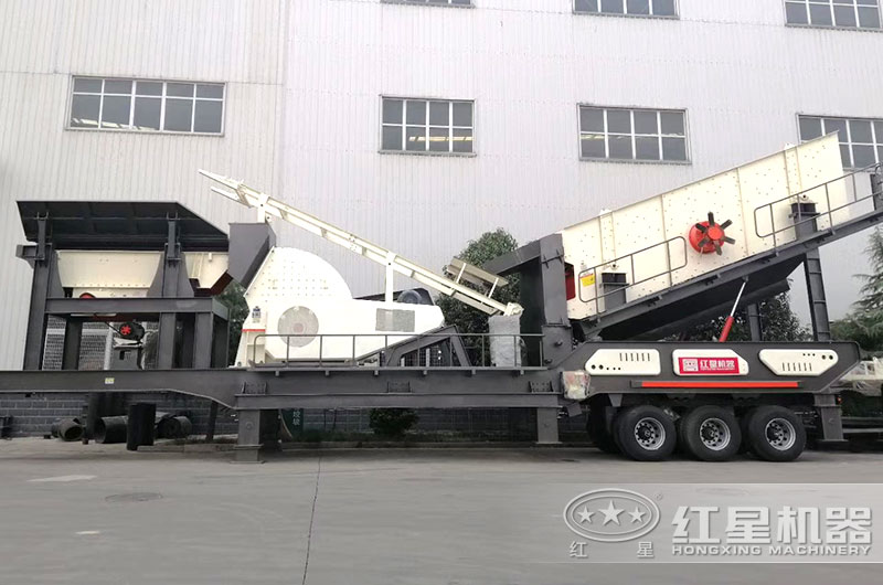 移動砂石料生產線 移動砂石料生產線