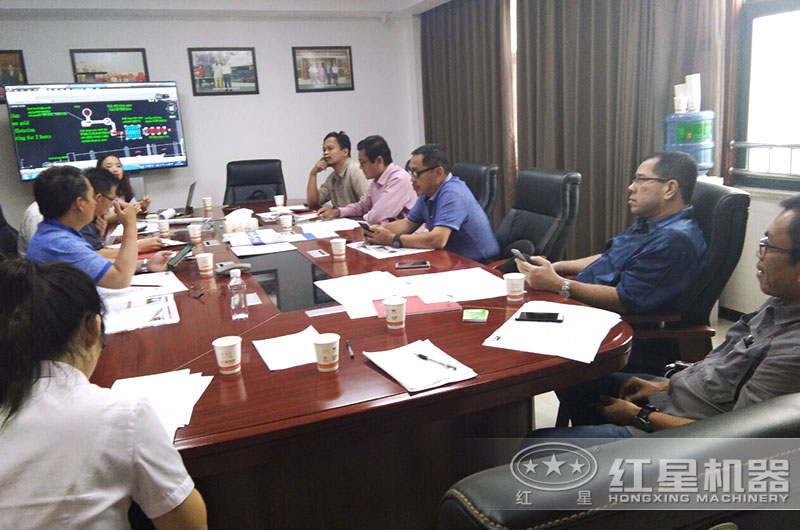 客戶來廠考察，制定生產方案