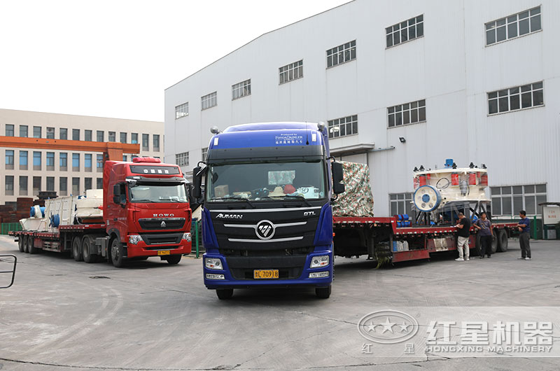 全套碎石生產(chǎn)線設(shè)備發(fā)貨