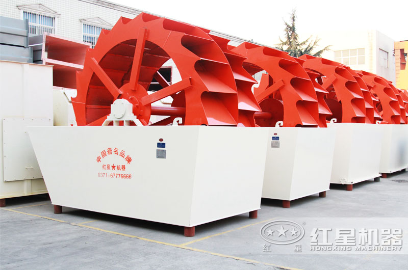 水洗沙設備，多種類型