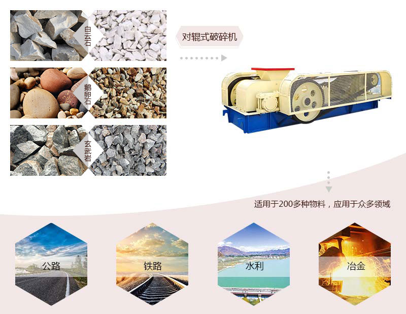 對輥式破碎機用途 對輥式破碎機用途