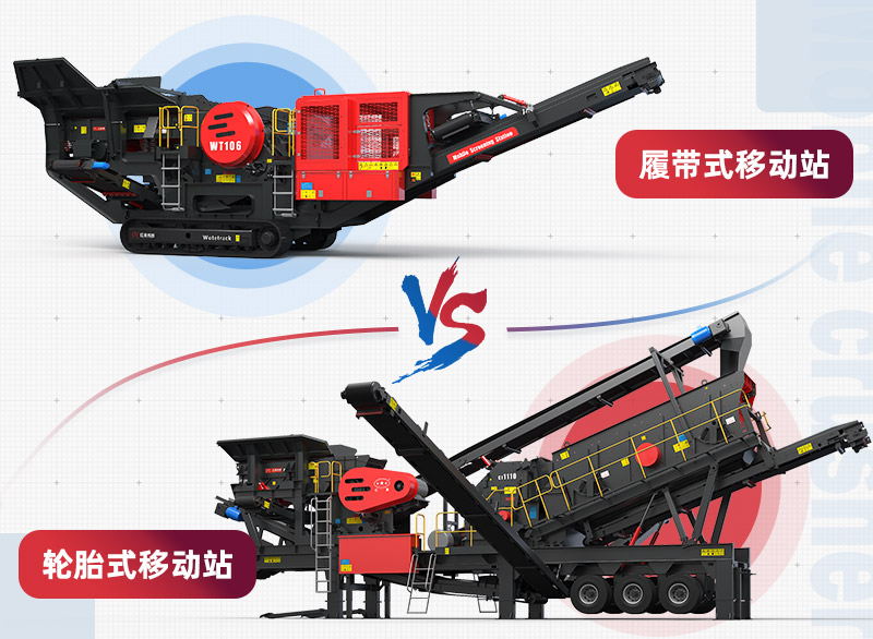 移動式破碎篩分站